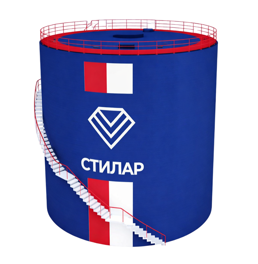 Цельносварной резервуар РВС для АЗС 75 м³ от завода-производителя